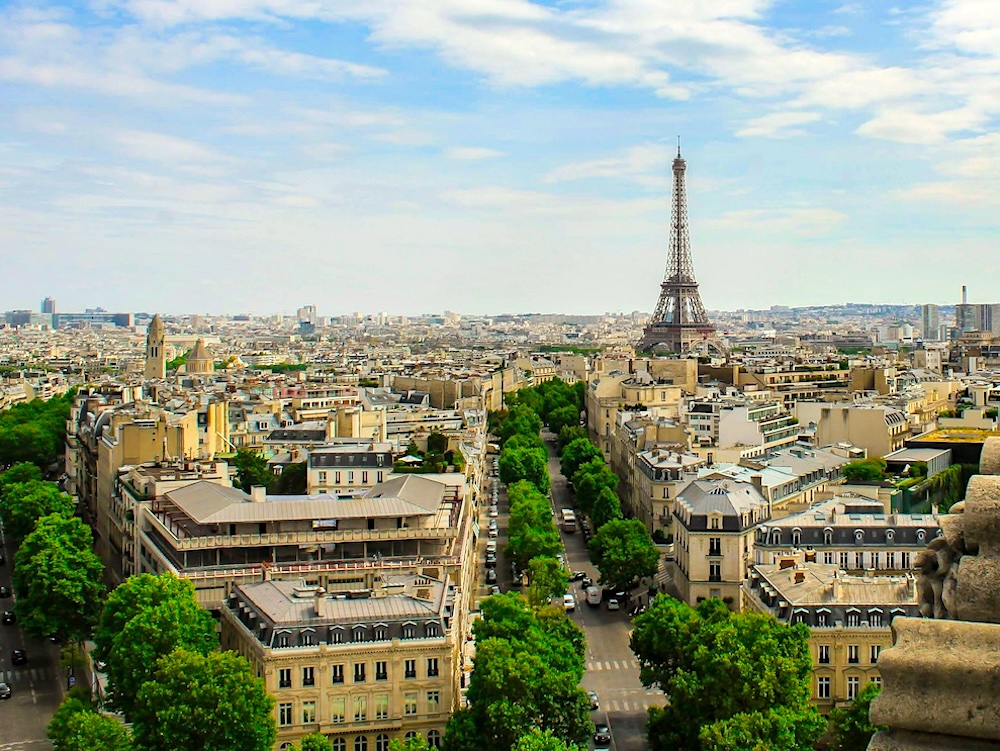 The Eiffel Tower debuted at the 1889 Exposition (100 years after the French Revolution)